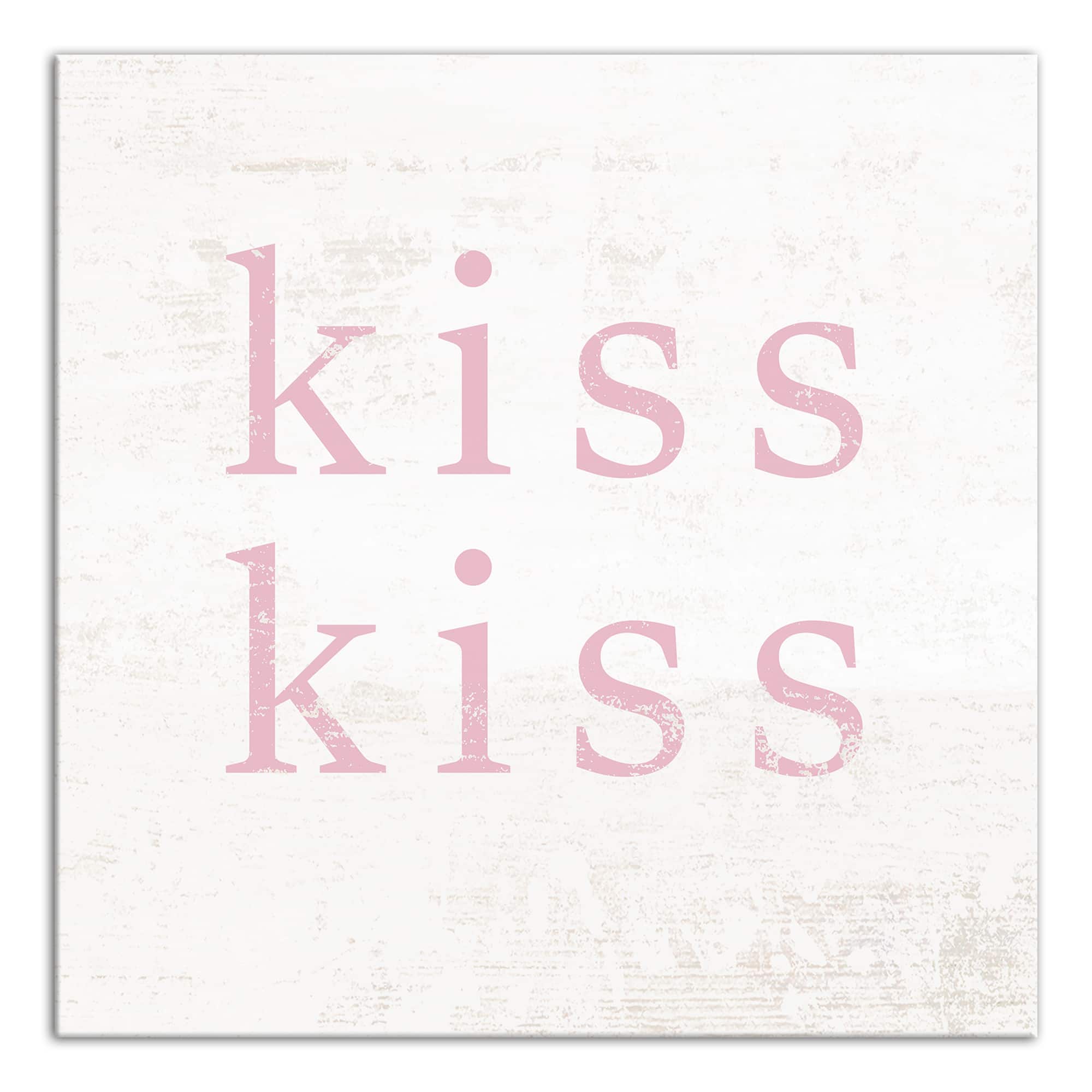 Kiss Kiss Canvas Wall Art